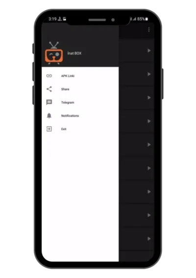 Inat Box Apk Menu